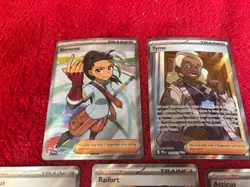 5 Full Art Trainer Pokemon Card Lot Nm/nm- - Image 3