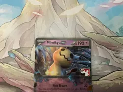 Mimikyu Ex Pokemon Prize Pack Series 3 Promo Pokemon Card NM/LP - Image 3