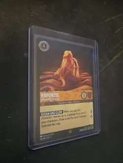 Lorcana Rapunzel Gifted with Healing 18/204 the First Chapter Cold Foil Card - Image 2