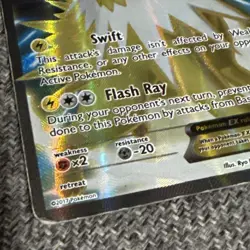 Pokemon - Jolteon EX 28A/83 Alternate Art Promo Full Art Holo Card 2017 - Image 5