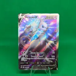 Mewtwo V SWSH229 Sword & Shield Promo Card Holo Rare Pokemon TCG Near Mint - Image 1