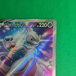 Mewtwo V SWSH229 Sword & Shield Promo Card Holo Rare Pokemon TCG Near Mint - Image 5