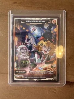 Gamersupps Crimson Festival VCard Promo Card - Image 1