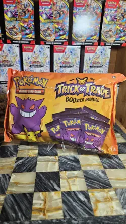 Nintendo Pokemon TCG BOOster Trick Or Trade Trading Card Game - 120 Cards - Image 1