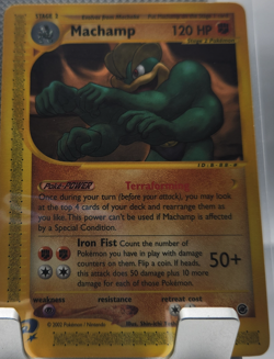 Machamp 51/165 Pokemon Card 🥊 Terraforming Iron Fist Powerhouse - Image 1