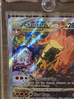 Pokemon Card Charizard VSTAR Sword & Shield Promo Cards Holo - Image 3