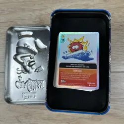Club Penguin TCG Jitsu Tin Bundle Mixed Cards & Tin 87 Cards 11 Holographic - Image 2