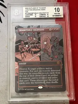 Indomitable Creativity (Textured Foil) - BGS 10 PRISTINE GRADED - Image 1
