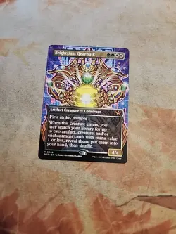 Brightglass Gearhulk Borderless Aetherdrift MTG NM - Image 1