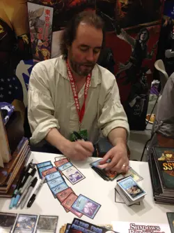 SIGNED MtG Magic Brian Snoddy Artist Proof _ Legends _ FEINT _ VHTF 1/200! - Image 2