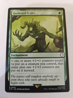MTG - Universes Beyond: Fallout - Hardened Scales - NM - NF - Image 1