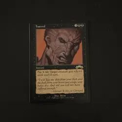 Magic The Gathering Exodus Hatred #64 Lightly played - Image 1