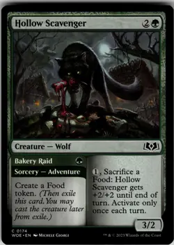 HOLLOW SCAVENGER Wilds of Eldraine #174 WOE(NM+)(MTG) - Image 1