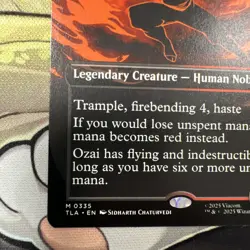 Ozai, the Phoenix King M (Borderless) M Avatar: The Last Airbender 335 NM - Image 5