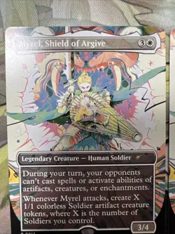 1x Myrel, Shield of Argive, 0013, Non-Foil, Secret Lair Encyclopedia, MTG NM - Image 3