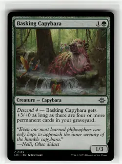 BASKING CAPYBARA The Lost Caverns of Ixalan #175 LCI(NM+)(MTG) - Image 1