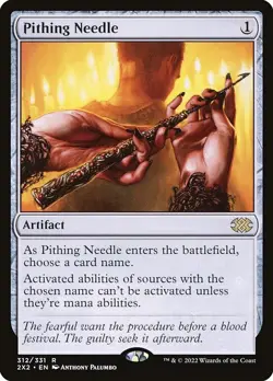 Pithing Needle Regular - Double Masters 2022 MTG-NM - Image 1