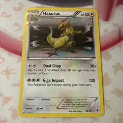 Pokemon TCG - Haxorus - 88/101 - Holo - Rare - Noble Victories [Lightly Played] - Image 1