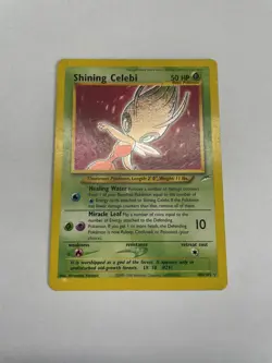Shining Celebi 106/105 | Neo Destiny | Secret Rare Holo Pokemon TCG - Image 1