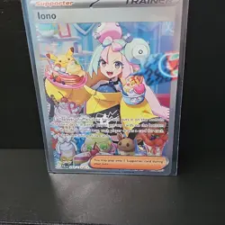 Pokemon Iono 269/193 Paldea Evolved Illustration Rare Holo - Image 3