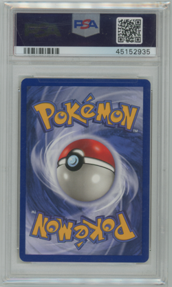 Pokemon Vaporeon Jungle Holo Rare No Symbol PSA 6 #12/64 1999 Nintendo - Image 2