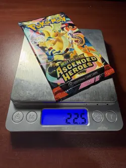 EXTREMELY HEAVY! 22.5g GOD PACKUUU Ascended Heroes Pokemon TCG Booster (SEALED) - Image 1