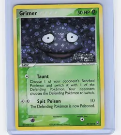 Pokemon TCG Grimer 56/109 Team Rocket Returns Reverse Holo (NM) - Image 1