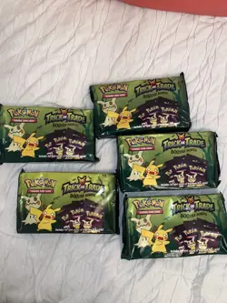 Pokemon TGC Booster Bundles (each Contains 50 Mini Packs, 5 Packs) New Unopened - Image 1