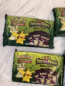 Pokemon TGC Booster Bundles (each Contains 50 Mini Packs, 5 Packs) New Unopened - Image 3