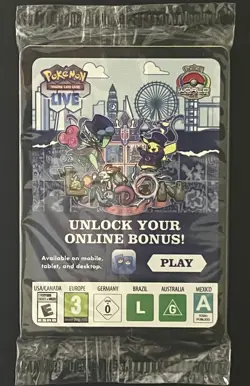 Pokemon World Championship 2022 Competitor Promo Pack - SWSH296 - Sealed - 2nd - Image 1