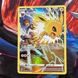 Pokemon TCG Jolteon TG04/TG30 Holo Rare Brilliant Stars & Ninjask - Image 2