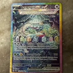 Pokemon TCG Terapagos EX 170/142 Stellar Crown Holo Special Illustration Rare - Image 1