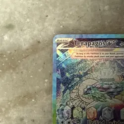 Pokemon TCG Terapagos EX 170/142 Stellar Crown Holo Special Illustration Rare - Image 2