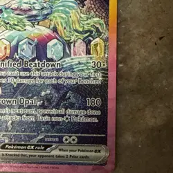 Pokemon TCG Terapagos EX 170/142 Stellar Crown Holo Special Illustration Rare - Image 4