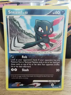 Pokemon Sneasel 120/146 Legends Awakened Reverse Holo NM - Image 1