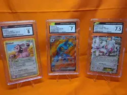 Pokemon TCG CGC Graded Lot Of 3 - Image 1