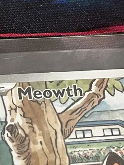 Meowth 106/094 Pokemon TCG Phantasmal Flames Illustration Rare - Image 2