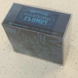 Phantasmal Flames Pokemon Center Exclusive ETB - New/Sealed w/ plastic protector - Image 2