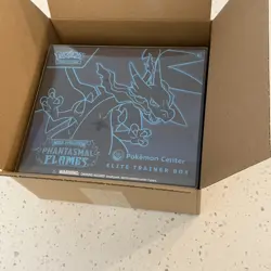 Phantasmal Flames Pokemon Center Exclusive ETB - New/Sealed w/ plastic protector - Image 3