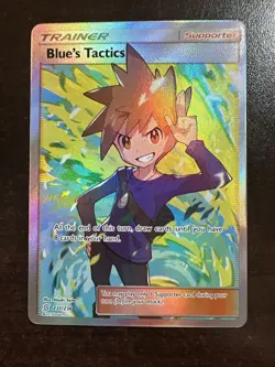 Blue’s Tactics 231/236 Pokemon TCG Unified Minds DENT - Image 1