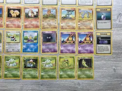 Lot of (47) 1999 Pokemon Base Set Unlimited WOTC - Ivysaur Bulbasaur Squirtle + - Image 3
