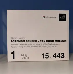 Pokemon Center X Van Gogh Museum Inspired Paintings Museum Coffee Mug (IN HAND) - Image 4