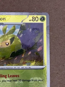 Swadloon 002/086 Pokemon TCG Master Ball Holo English White Flare - Image 2
