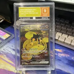 Pokemon TCG Iron Boulder EX 207/162 Scarlet Violet Temporal Forces NM/M - Image 1