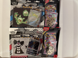 WHITE FLARE / BLACK BOLT TECH STICKERS & DRIFLOON / DRIFBLIM BLISTER PACKS - Image 1