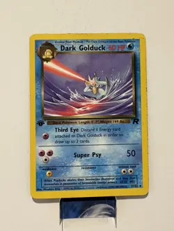 Dark Golduck - 1st Edition - 37/82 Team Rocket - Pokemon TCG - 2000 LP - Image 1