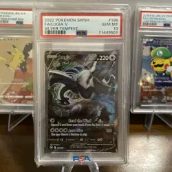 2022 Pokemon Sword & Shield Silver Tempest Lugia V FA Alt Art 186/195 PSA 10 💎 - Image 1