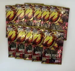 Lot Of ( 11 ) One Piece TCG PRB-02 Booster Pack English Booster - SEALED - Image 1