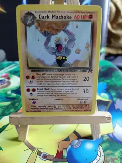 Dark Machoke 40/82 | Team Rocket | Non Holo Pokemon Card LP - Image 1