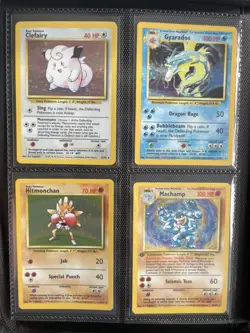 Nearly Complete Pokemon Card Base Set WOTC 1999 Charizard, Blastoise, Venusaur - Image 2